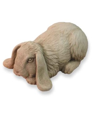 Cast Stone Statue Featuring Bunny Rabbit